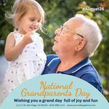 Een grootouderdagontwerp bewerken