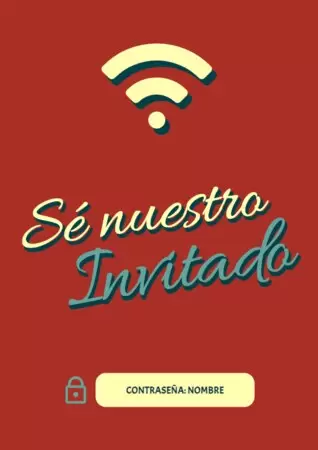 Crear mi cartel de wifi