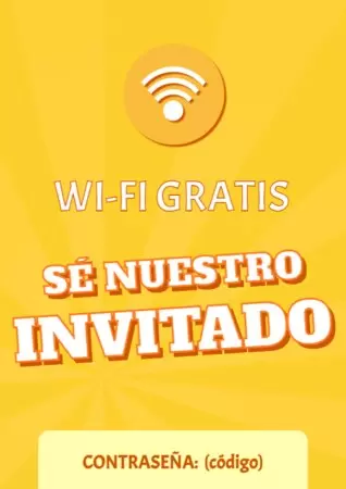 Crear mi cartel de wifi