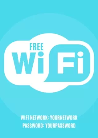 Create my wifi poster