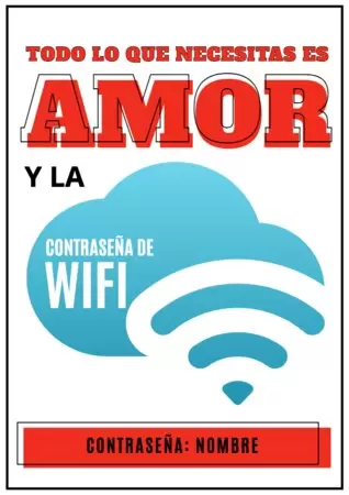 Crear mi cartel de wifi