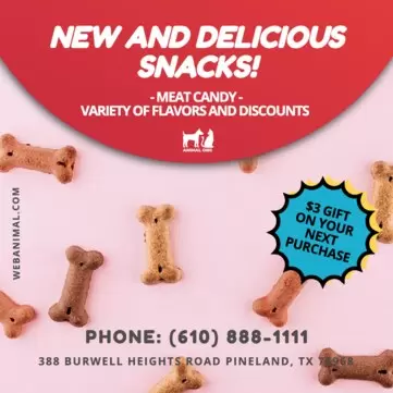 Editar um cartaz sobre animais de estimação