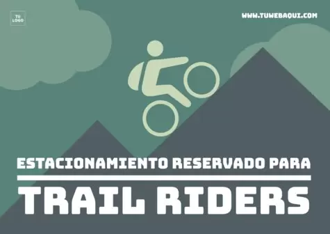 Editar un cartel de bicis y patinetes