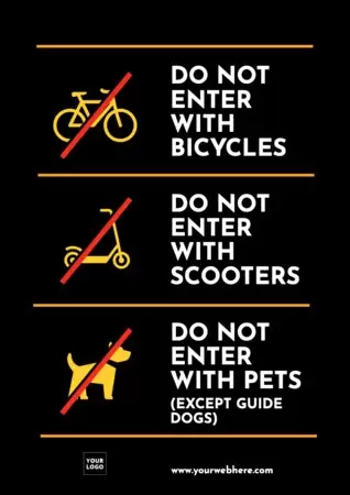 Edite um pôster de bicicletas e patinetes 