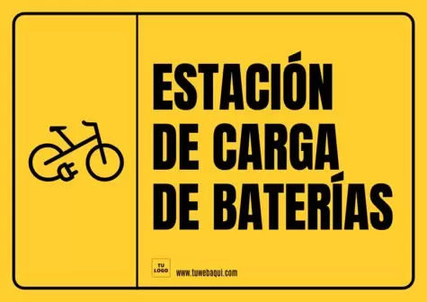 Editar un cartel de bicis y patinetes