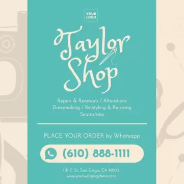 Edit a tailor or sewing template