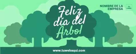 Edita un diseño del Día Mundial del Árbol