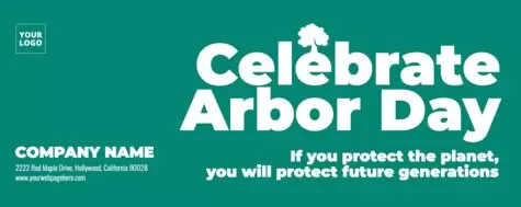 Edite um design do Dia Mundial da Árvore 