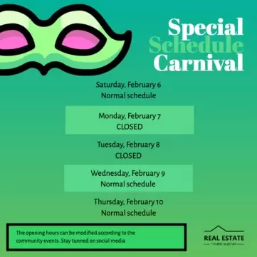 Crie seu cartaz de Carnaval