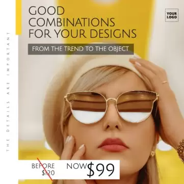 Edite um template de promoções de verão