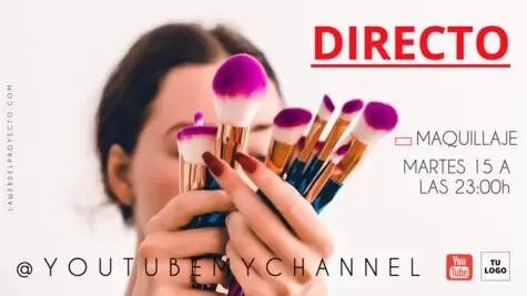 Crea tus portadas para Youtube