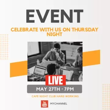 Create my live event design