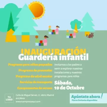 Edita un anuncio de guardería