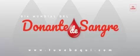 Editar un diseño de Donar Sangre
