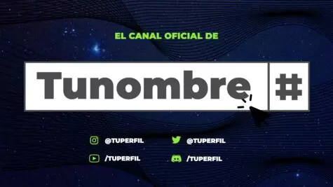 Edita un banner de Twitch