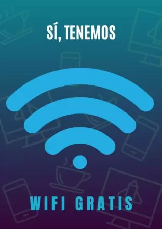 Crear mi cartel de wifi