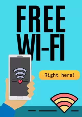 Erstelle dein Gratis-WIFI Poster
