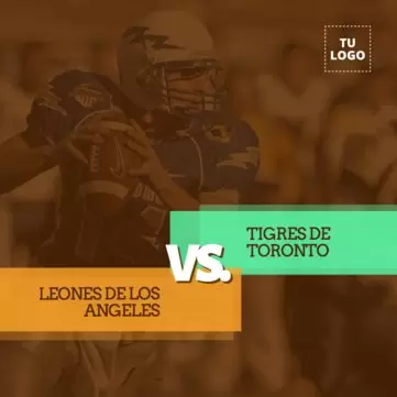 Edita carteles de partidos