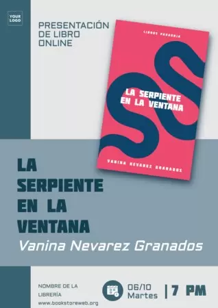 Editar un diseño para presentación de libros