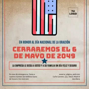 Edita tu imagen cerrado por vacaciones