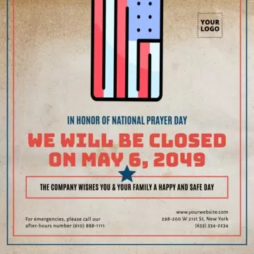 Edit a National Day of Prayer design