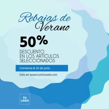 Crea tu cartel de rebajas