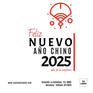 Edita un banner de Año Lunar