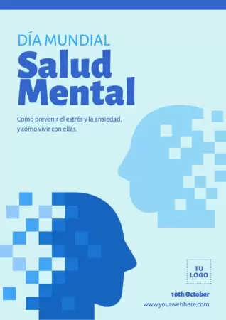 Edita un cartel de Salud Mental