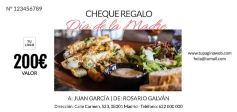 Crear tarjetas de regalo