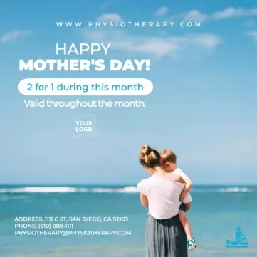 Edit a Mother's Day banner