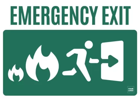 Edit an entry or exit sign