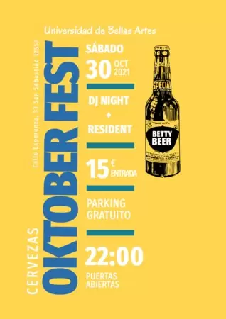 Editar un cartel para Oktoberfest