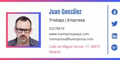 Edita una firma de email