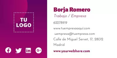 Edita una firma de email