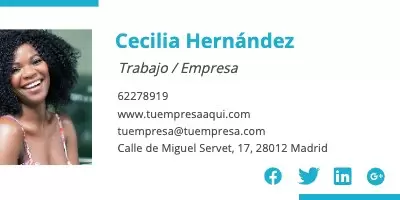 Edita una firma de email