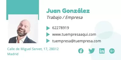 Edita una firma de email