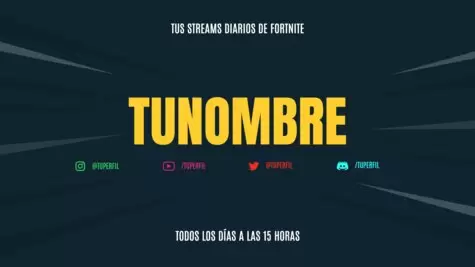 Edita un banner de Twitch