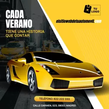 Editar una plantilla de coches