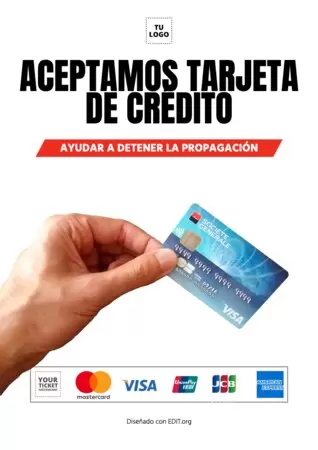 Editar un cartel de pagos