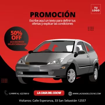 Editar una plantilla de coches