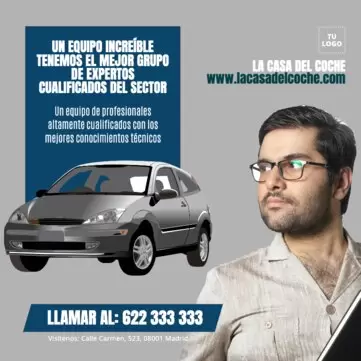 Editar una plantilla de coches