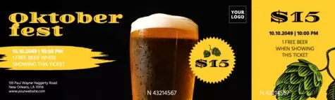 Edit an Oktoberfest template