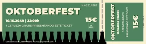 Editar un cartel para Oktoberfest