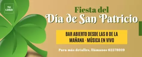 Editar un diseños de St. Patrick's
