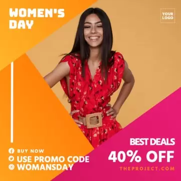 Modifier un modèle de Journée de la femme