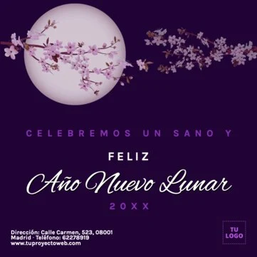 Edita un banner de Año Lunar