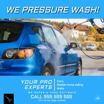 Edit a design for car wash services