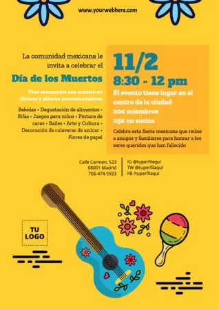 Edita un cartel de Recital