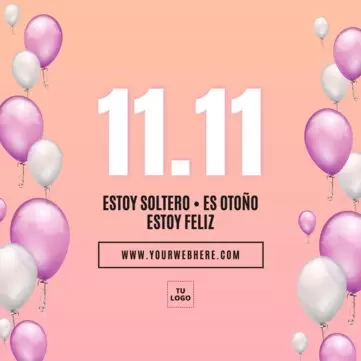 Editar una plantilla para Singles Day