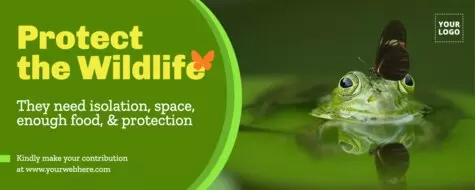 Edit a poster to save animals